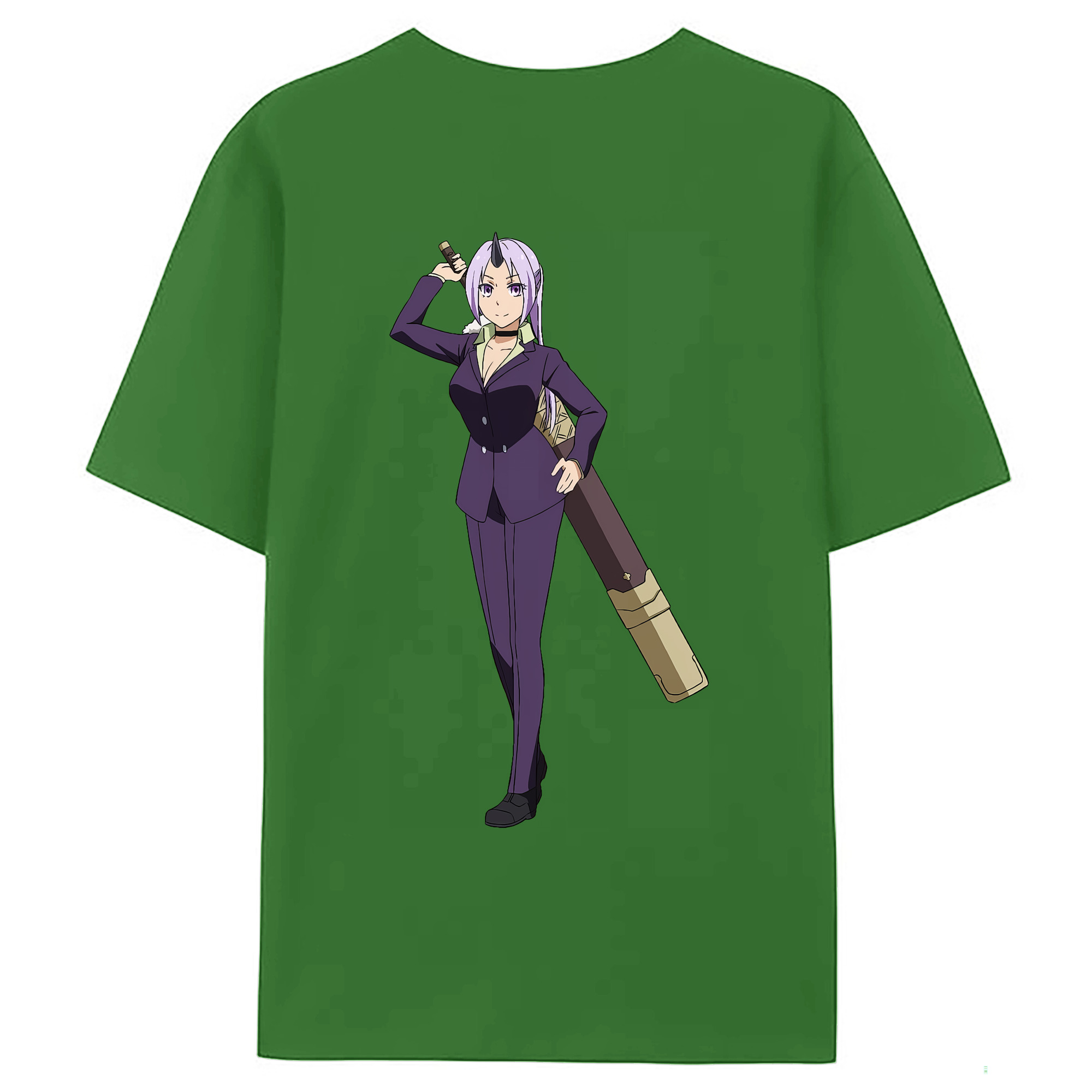 （画像用） 転スラ Regarding Reincarnated to Slime レディース半袖Tシャツ(バックプリント)